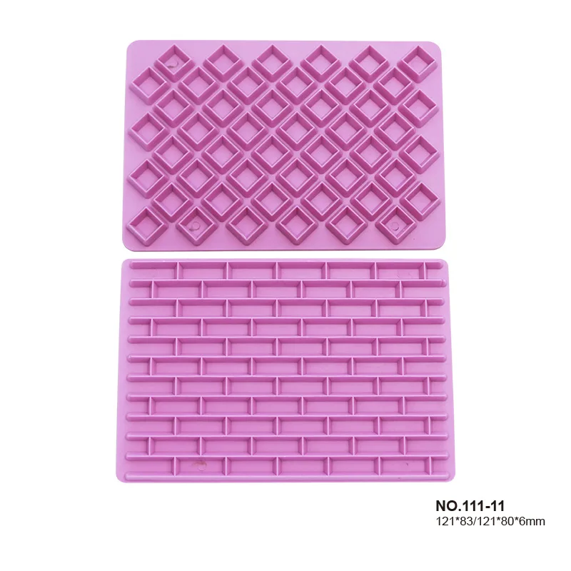 2Pcs Chocolate DIY Rhombus Square Love Checkered Rectangle Mold Fondant Shape Cake Printing Mold Baking DIY Biscuit Mold
2Pcs Chocolate DIY Rhombus Square Love Checkered Rectangle Mold Fondant Shape Cake Printing Mold Baking DIY Biscuit Mold