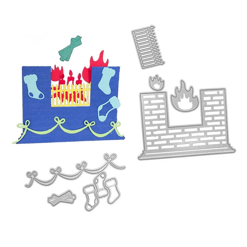 Fireplace Metal Cutting Dies for Scrapbooking Mold Cut Stencil Handmade Tools DIY Card Make Mould Model Craft Decoration New
Fireplace Metal Cutting Dies for Scrapbooking Mold Cut Stencil Handmade Tools DIY Card Make Mould Model Craft Decoration New