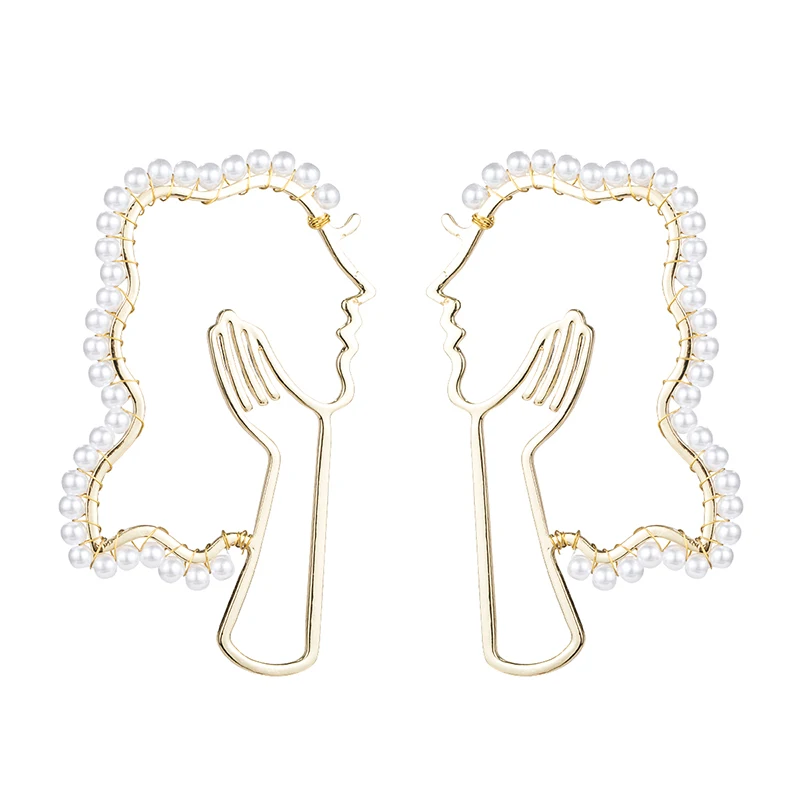 Exaggerated Temperament Gold Color Irregular Face Metal Big Drop Earrings Women Fashion Gift Party Charm Earrings Party Jewelry
Exaggerated Temperament Gold Color Irregular Face Metal Big Drop Earrings Women Fashion Gift Party Charm Earrings Party Jewelry