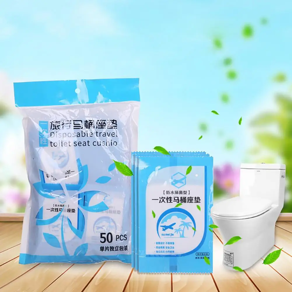 50Pcs/Set Toilet Mat Widely Applied Hygienic Easy to Change Disposable Toilet Seat Cover Mat Toilet Seat Pad for Home
50Pcs/Set Toilet Mat Widely Applied Hygienic Easy to Change Disposable Toilet Seat Cover Mat Toilet Seat Pad for Home