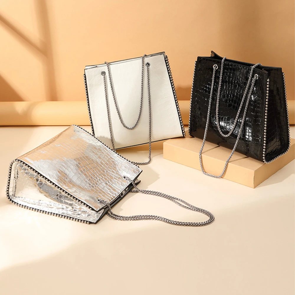 New Stone Grain Genuine Leather Handbags, Tote Bags, One-Shoulder Messenger Large Bag, High-Quality Fashion Chain Diagonal Bag
New Stone Grain Genuine Leather Handbags, Tote Bags, One-Shoulder Messenger Large Bag, High-Quality Fashion Chain Diagonal Bag
