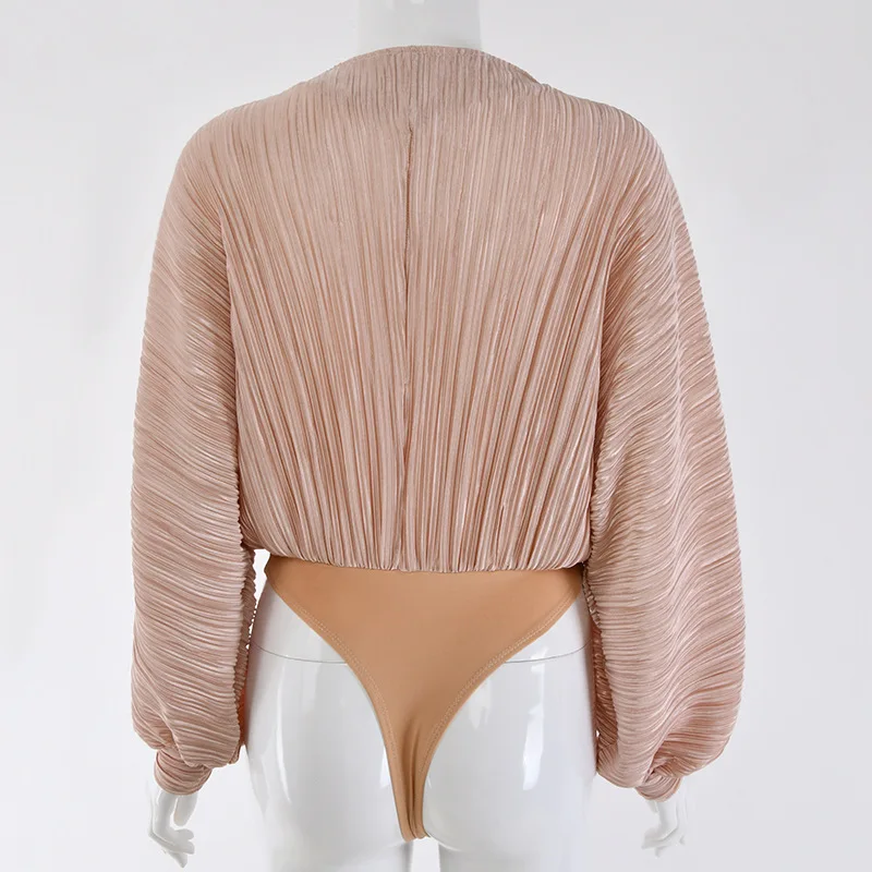 Rompers Womens Jumpsuit Long Sleeve Draped Deep V Neck Solid Button Sexy Chiffon Bodysuit Casual Loose Bodycon Jumpsuit
Rompers Womens Jumpsuit Long Sleeve Draped Deep V Neck Solid Button Sexy Chiffon Bodysuit Casual Loose Bodycon Jumpsuit