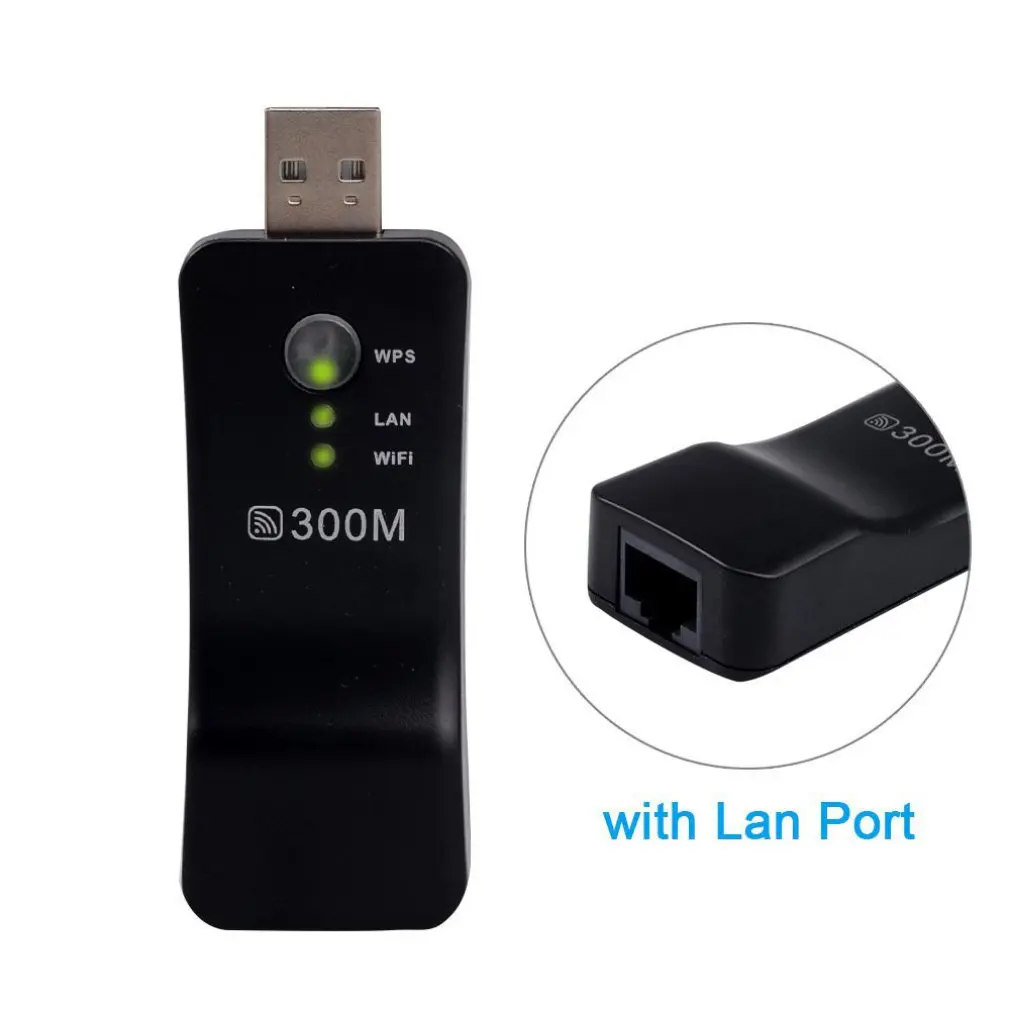 300Mpbs USB Wireless WiFi Smart TV Network Adapter Universal HDTV RJ45 Lan Port Repeater AP WPS for Samsung LG Sony TV
300Mpbs USB Wireless WiFi Smart TV Network Adapter Universal HDTV RJ45 Lan Port Repeater AP WPS for Samsung LG Sony TV