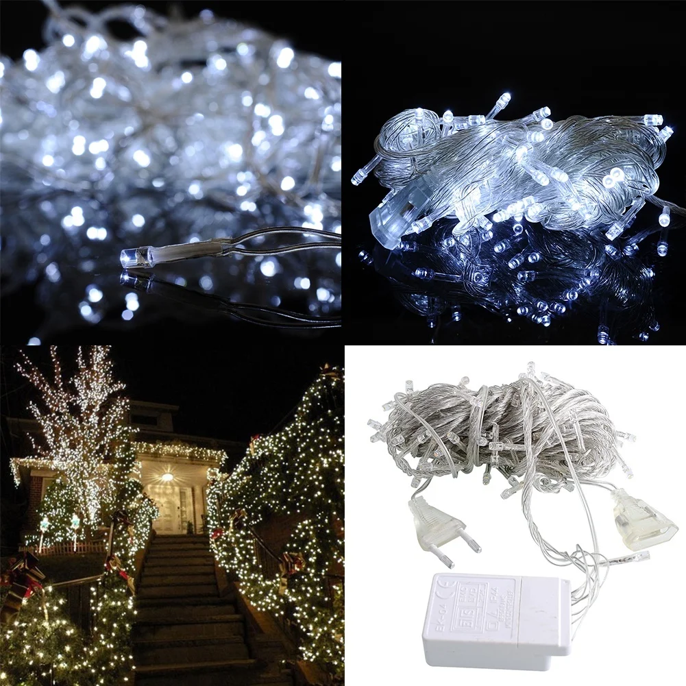 10m 100 LED String Lights New Year Decoration Christmas Decoration Christmas Waterproof Garland Decor Tree Wedding Decoration
10m 100 LED String Lights New Year Decoration Christmas Decoration Christmas Waterproof Garland Decor Tree Wedding Decoration
