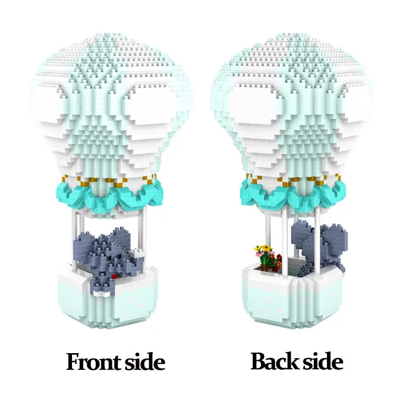 Mini Hot Air Balloon Block Set DIY Rabbit Elephant Model Diamond Brick Building Toy For Children
Mini Hot Air Balloon Block Set DIY Rabbit Elephant Model Diamond Brick Building Toy For Children