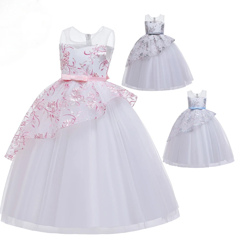 Hot Sale New Style Flower Girl Dresses for Wedding Summer Birthday Party Long Evening Dress Fashion Embroidery Kids Clothing
Hot Sale New Style Flower Girl Dresses for Wedding Summer Birthday Party Long Evening Dress Fashion Embroidery Kids Clothing