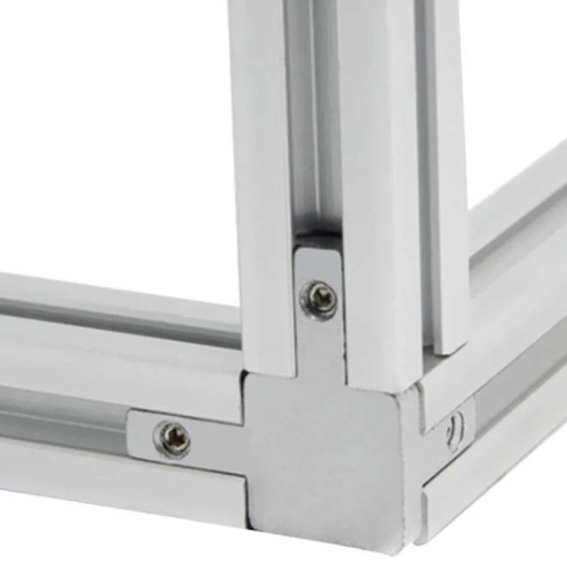 T-Slot Aluminum Stretch Profile 2020 Series 3-Way Angle Bracket Connector With Screw 
T-Slot Aluminum Stretch Profile 2020 Series 3-Way Angle Bracket Connector With Screw