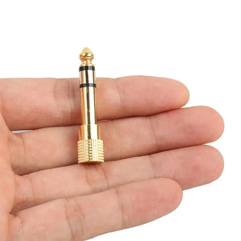 6.35MM Male To 3.5MM Female Jack Plug Audio Headset Microphone Guitar Recording Adapter Converter Aux Cable Gold Plated
6.35MM Male To 3.5MM Female Jack Plug Audio Headset Microphone Guitar Recording Adapter Converter Aux Cable Gold Plated