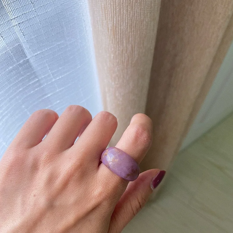 2021 Hot Retro Colorful Transparent Acrylic Rings Irregular Marble Pattern Resin Finger Ring for Women Fashion Jewelry Wholesale
2021 Hot Retro Colorful Transparent Acrylic Rings Irregular Marble Pattern Resin Finger Ring for Women Fashion Jewelry Wholesale