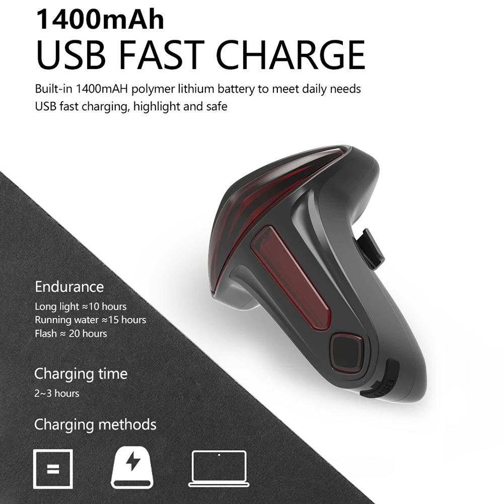 Waterproof Brake Induction Taillight T-Type Intelligent Induction Brake LED Safety Warning USB Tail Lamp Bicycle Accessories
Waterproof Brake Induction Taillight T-Type Intelligent Induction Brake LED Safety Warning USB Tail Lamp Bicycle Accessories