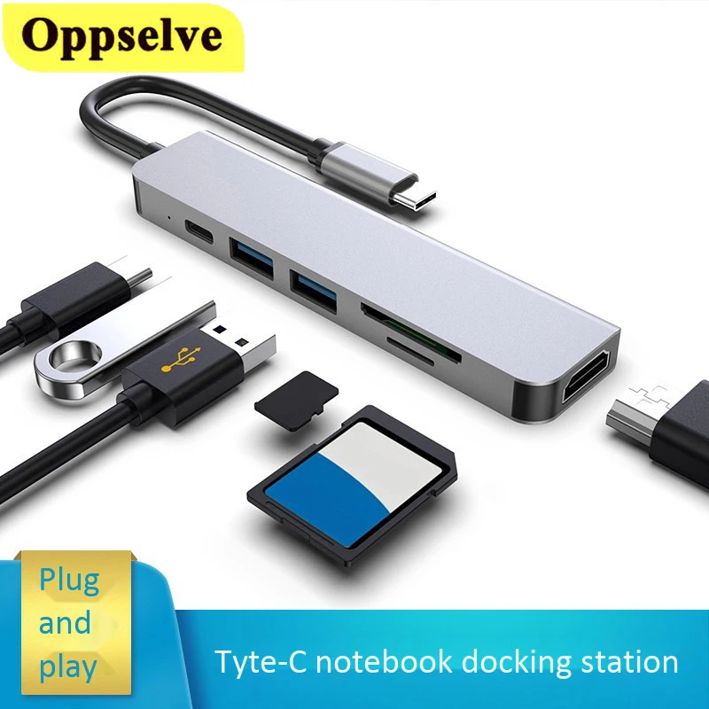 USB C Hub Adapter 6 in 1 USB Splitter Dual USB Type C Dock for MacBook Pro Air iPad 4K Video USB C SD TF Micro SD Card Reader
USB C Hub Adapter 6 in 1 USB Splitter Dual USB Type C Dock for MacBook Pro Air iPad 4K Video USB C SD TF Micro SD Card Reader