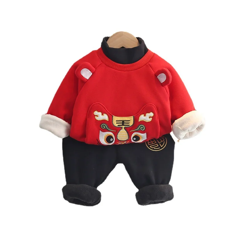 New Winter Baby Girl Clothes Suit Children Boys Fashion Thicken Warm T-Shirt Pants 2Pcs/Set Toddler Casual Costume Kids Clothing
New Winter Baby Girl Clothes Suit Children Boys Fashion Thicken Warm T-Shirt Pants 2Pcs/Set Toddler Casual Costume Kids Clothing