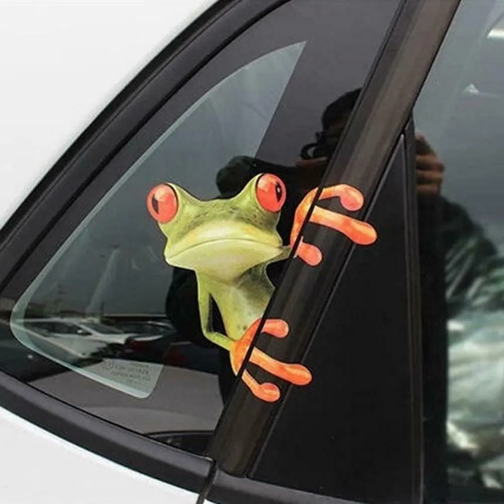 Hot 3D Cute Peep Frog Funny Car Stickers 18.5*19.5cm Truck Window Vinyl Decal Graphics Auto Car Stickers
Hot 3D Cute Peep Frog Funny Car Stickers 18.5*19.5cm Truck Window Vinyl Decal Graphics Auto Car Stickers