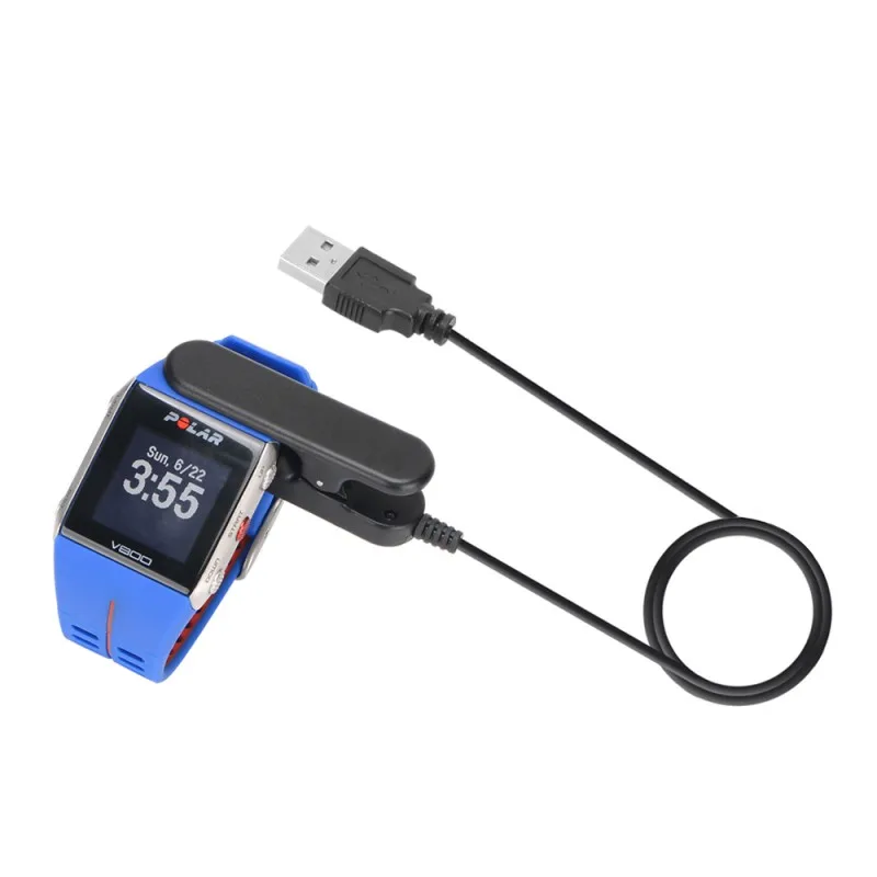 100 Cm Portable Charging Cable Dock Charger For POLAR Polar Smart Watch V800 USB Clip Charger With Data Capabilities
100 Cm Portable Charging Cable Dock Charger For POLAR Polar Smart Watch V800 USB Clip Charger With Data Capabilities