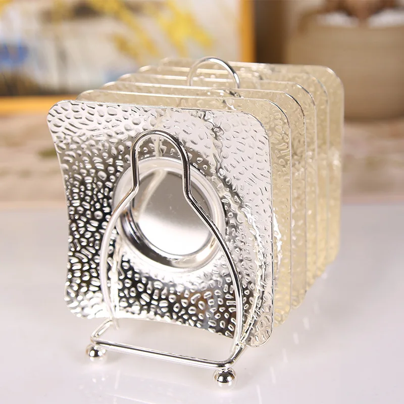 Coffee coasters set table mat metal iron bowl anti-scalding tea small dish household placemats heat-resistant bowl mats
Coffee coasters set table mat metal iron bowl anti-scalding tea small dish household placemats heat-resistant bowl mats