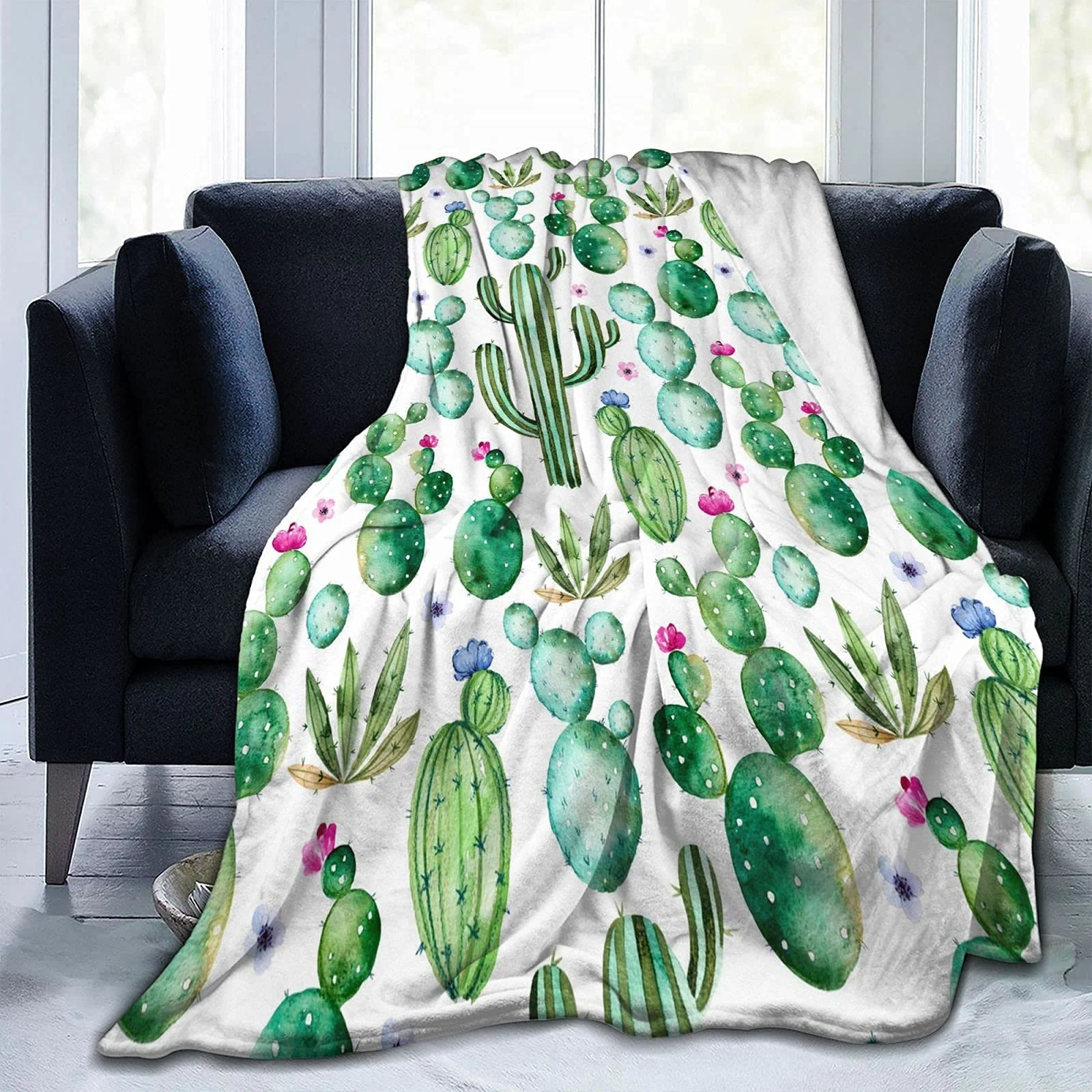 Cactus Flannel Blanket Bedroom Sheets Living Room Sofa Towel Adult Children Paren Quilt Soft And Light 60*80 Inches
Cactus Flannel Blanket Bedroom Sheets Living Room Sofa Towel Adult Children Paren Quilt Soft And Light 60*80 Inches