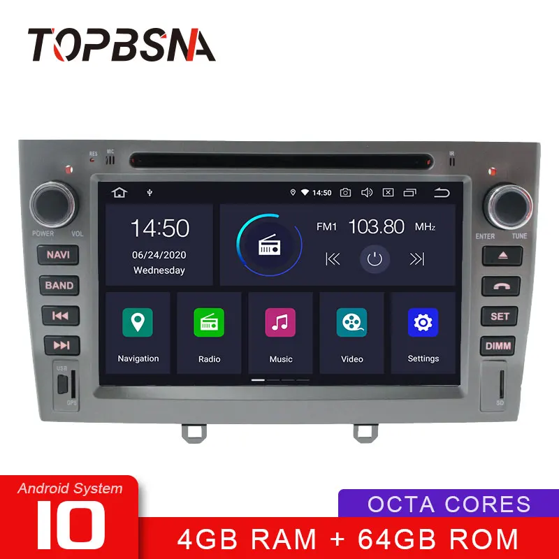Автомобильный DVD-плеер TOPBSNA 2 din Android 10 для PEUGEOT 408 308 WIFI мультимедийный GPS-навигатор стерео автомобильный радиоприемник головное устройство 4G + ...
Автомобильный DVD-плеер TOPBSNA 2 din Android 10 для PEUGEOT 408 308 WIFI мультимедийный GPS-навигатор стерео автомобильный радиоприемник головное устройство 4G + ...
