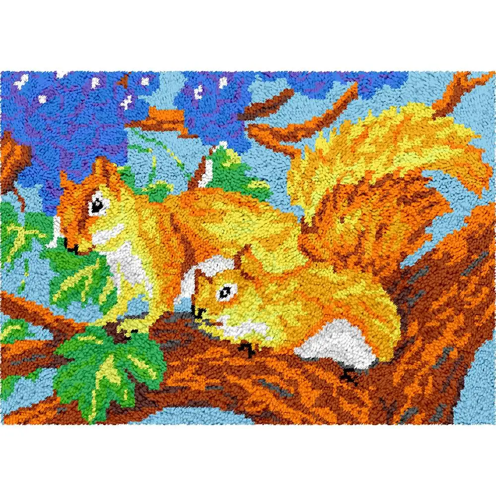 Latch hook kit with Pre-Printed Pattern Carpet embroidery set Plastic canvas Rug making kits Crafts for adults Tapestry Home
Latch hook kit with Pre-Printed Pattern Carpet embroidery set Plastic canvas Rug making kits Crafts for adults Tapestry Home