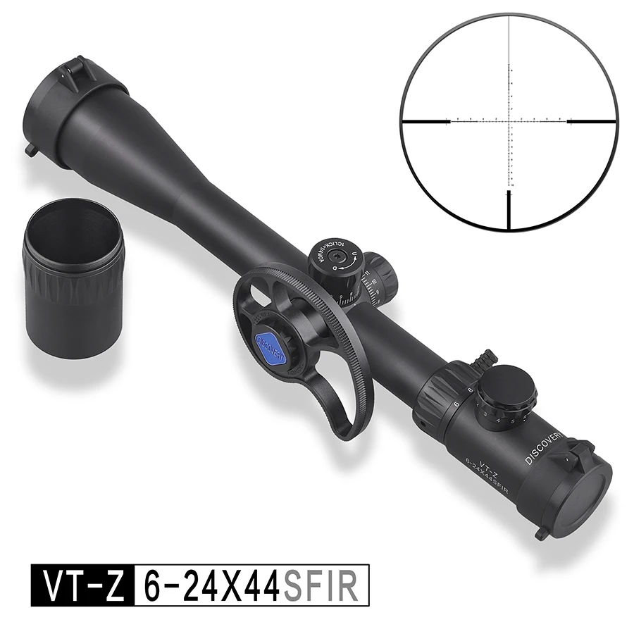 Охотничий оптический прицел Discovery VT Z 6 24X44 SFIR с боковым колесом и подсветкой для