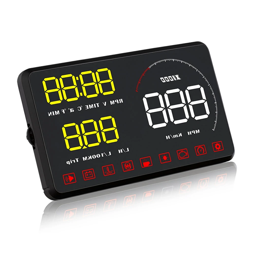 Автомобильный проекционный дисплей на лобовое стекло A9 OBD2 II, автомобильный Стайлинг, дисплей на лобовое стекло, Предупреждение о превышени...
Автомобильный проекционный дисплей на лобовое стекло A9 OBD2 II, автомобильный Стайлинг, дисплей на лобовое стекло, Предупреждение о превышени...