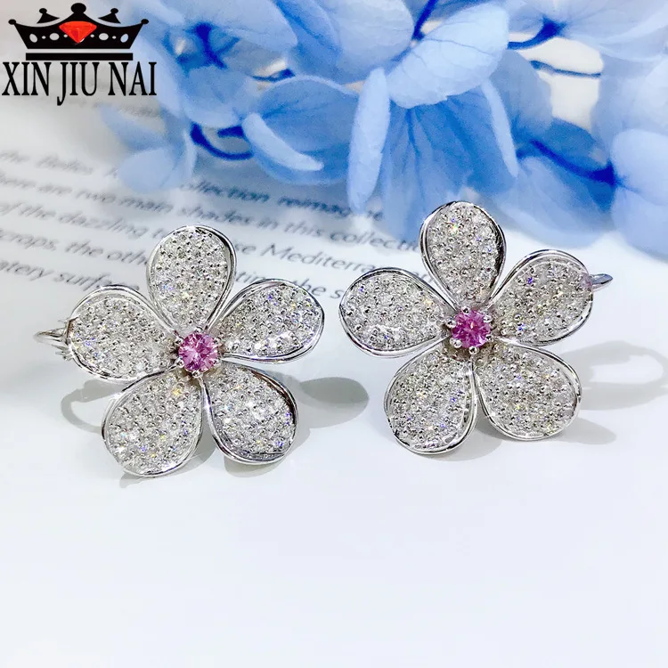 2020 hot new arrival arrives personality temperament elegant full diamond super sparkling flower-shaped female earrings jewelry
2020 hot new arrival arrives personality temperament elegant full diamond super sparkling flower-shaped female earrings jewelry