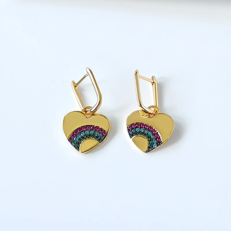 Женские серьги в виде радуги из серебра 925 пробы
Женские серьги в виде радуги из серебра 925 пробы