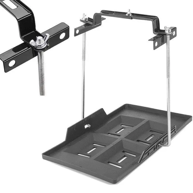 Car Storage Battery Holder Stabilized Firm Metal+plastic Tray+Hold Down Clamp Accessories Black+Silver high quality
Car Storage Battery Holder Stabilized Firm Metal+plastic Tray+Hold Down Clamp Accessories Black+Silver high quality