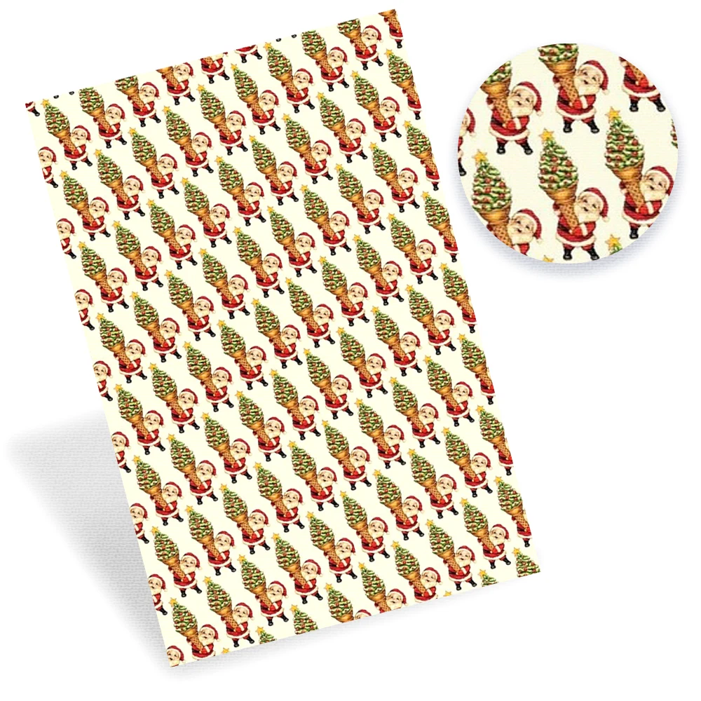 CHEER BOWS 22*30cm 0.8mm Christmas Faux Leather Sheets Printed Synthetic Leather Fabric DIY Crafts Supplies Handmade Hair Bows 
CHEER BOWS 22*30cm 0.8mm Christmas Faux Leather Sheets Printed Synthetic Leather Fabric DIY Crafts Supplies Handmade Hair Bows