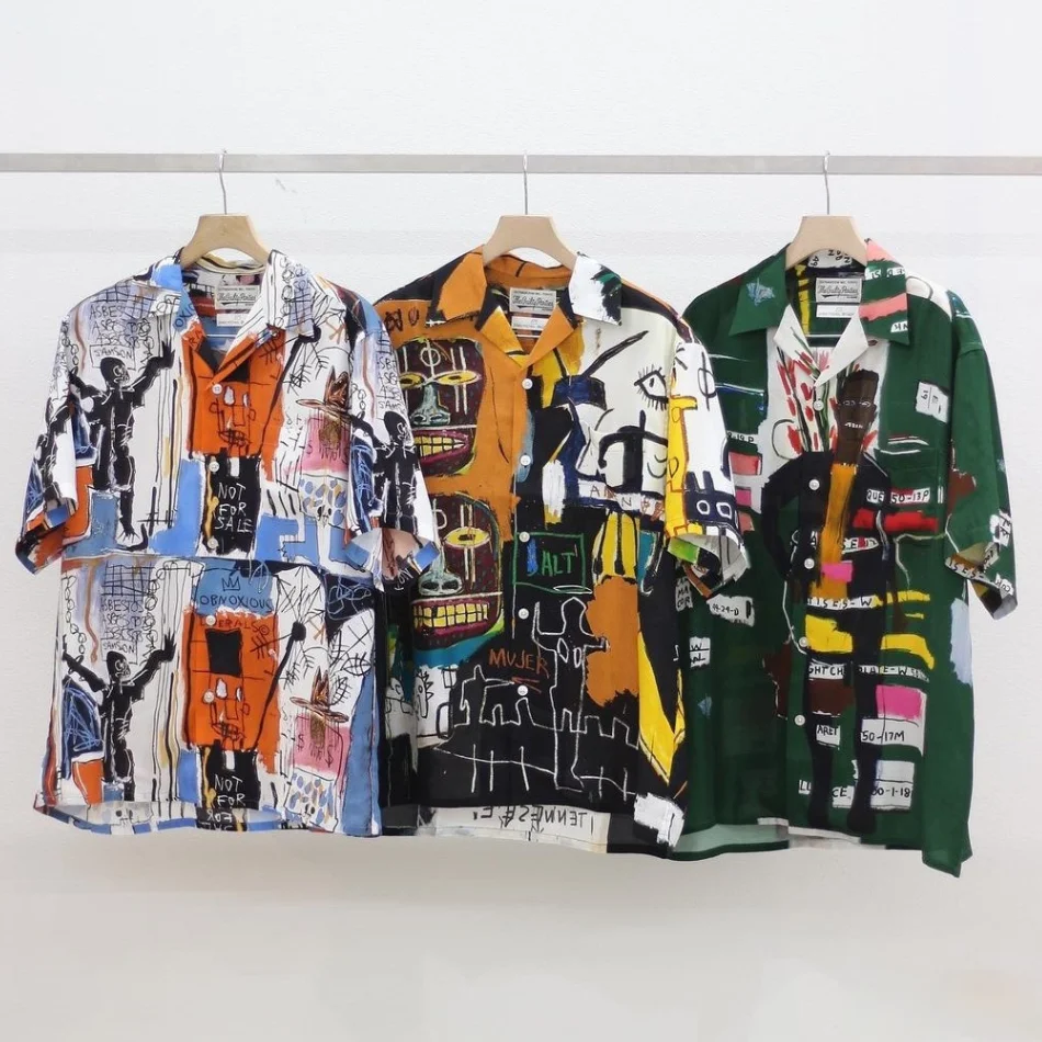 2021ss High-Quality WACKO MARIA Shirt Men Women 1:1 Graffiti Hawaii Shirt Oversized Beach Style japanese streetwear men
2021ss High-Quality WACKO MARIA Shirt Men Women 1:1 Graffiti Hawaii Shirt Oversized Beach Style japanese streetwear men