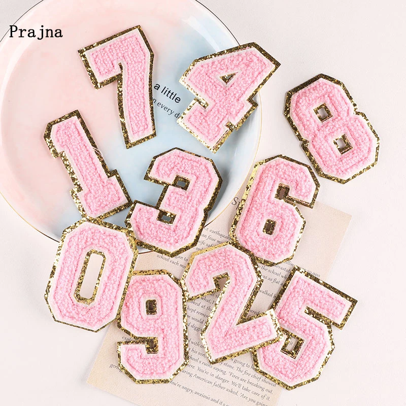 Prajna Towel Embroidery 0-9 Number Patch Towel Number Patches For Clothes Pink Sequins Badge DIY Iron On Patches Hotfix Applique
Prajna Towel Embroidery 0-9 Number Patch Towel Number Patches For Clothes Pink Sequins Badge DIY Iron On Patches Hotfix Applique