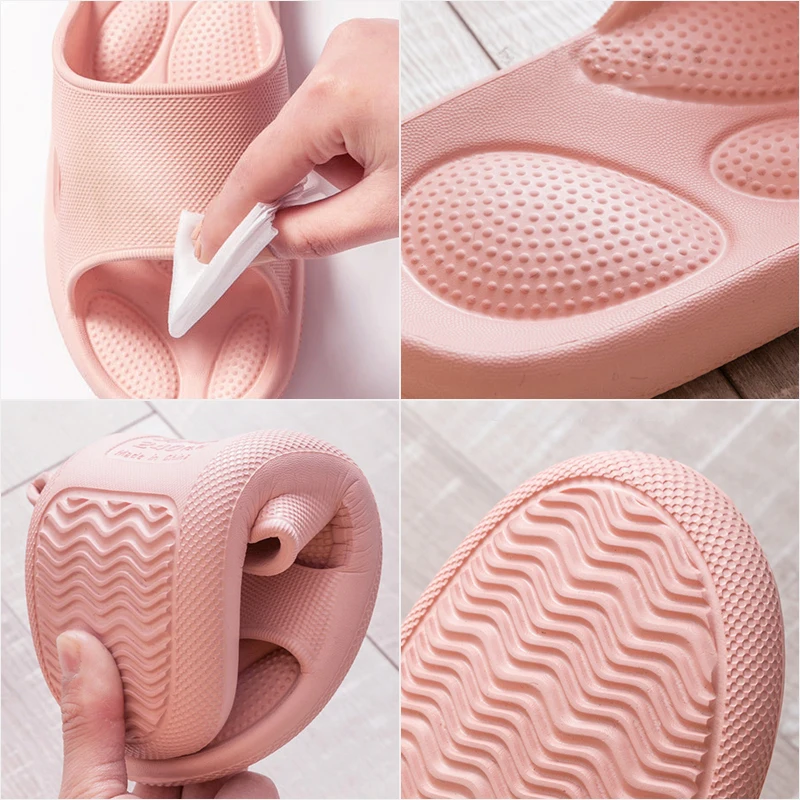 EVA Soft Sole Women Home Shoes Massage Men Sandals Slippers Summer Indoor Bathroom Shoes Bath Slides Non-slip Couple Slippers
EVA Soft Sole Women Home Shoes Massage Men Sandals Slippers Summer Indoor Bathroom Shoes Bath Slides Non-slip Couple Slippers