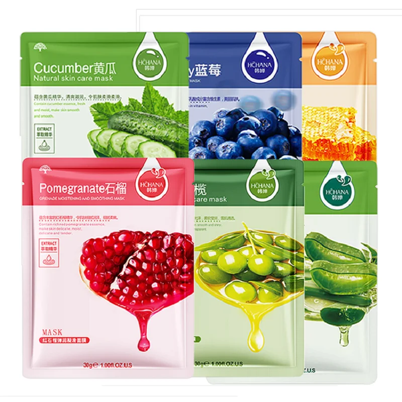 BIOAQUA 50PCS Sheet Mask Korean Lot Skin Care Aloe Honey Olives Pomegranate Moisturizing Whitening Brighten Beauty Facial Mask
BIOAQUA 50PCS Sheet Mask Korean Lot Skin Care Aloe Honey Olives Pomegranate Moisturizing Whitening Brighten Beauty Facial Mask