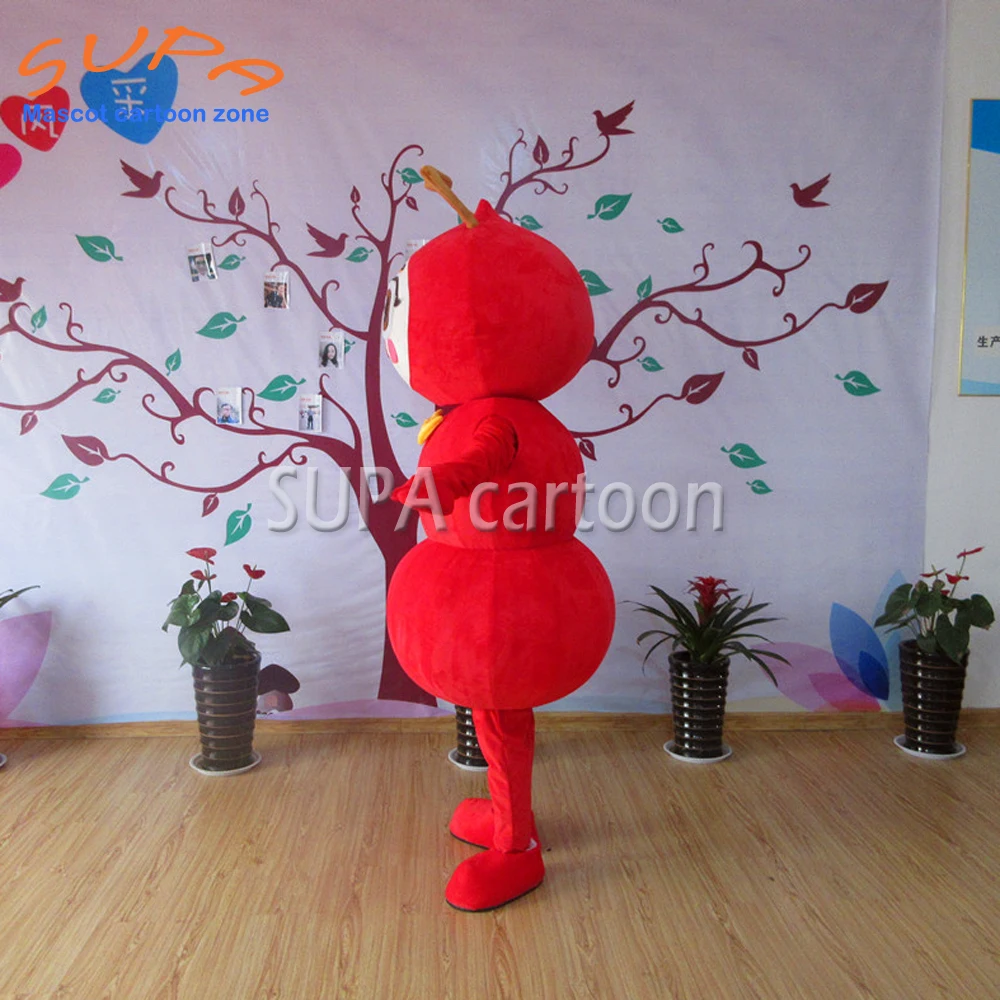 Red Ant Mascot Costume with short fur Cartoon Fancy Dress Performance Suit Adult street parade
Red Ant Mascot Costume with short fur Cartoon Fancy Dress Performance Suit Adult street parade