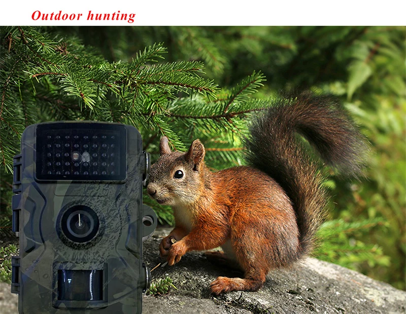 DL001 Outdoor Hunting Camera 1080P Wild Animal Detector Trail Camera Waterproof Monitoring Infrared Heat Sensor Night Vision
DL001 Outdoor Hunting Camera 1080P Wild Animal Detector Trail Camera Waterproof Monitoring Infrared Heat Sensor Night Vision