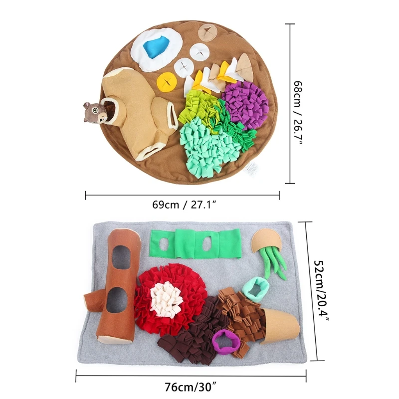 Pet Dog Snuffle Mat Nose Smell Intelligence Training Blanket Sniffing Pad Slow Feeding Bowl Food Dispenser Carpet
Pet Dog Snuffle Mat Nose Smell Intelligence Training Blanket Sniffing Pad Slow Feeding Bowl Food Dispenser Carpet