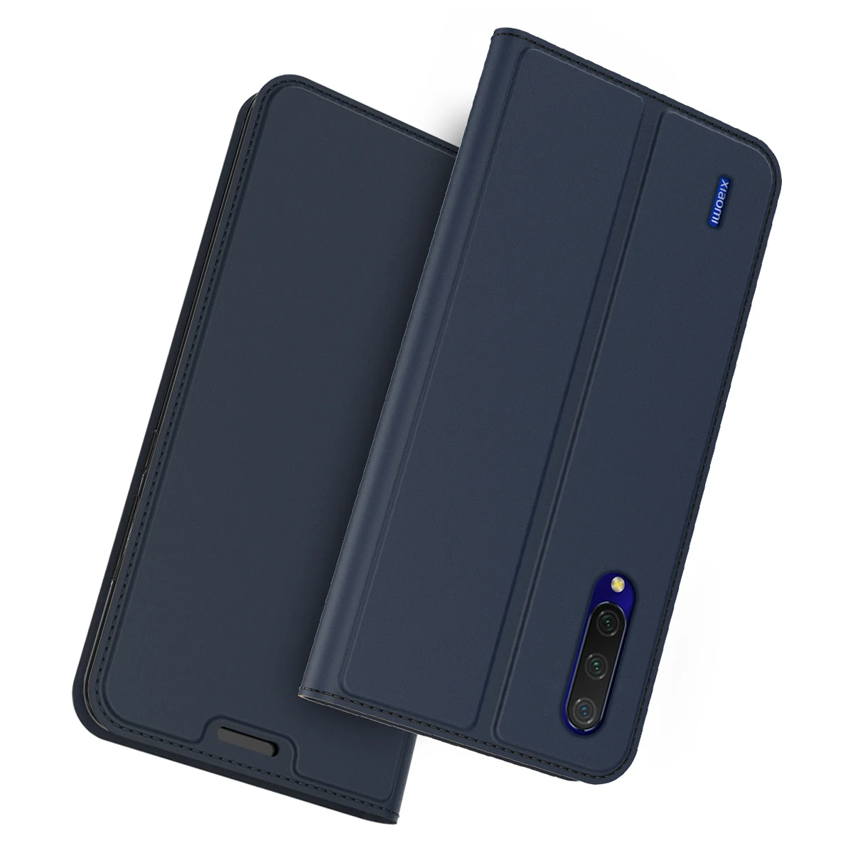 Чехол для Xiaomi Mi A3 из искусственной кожи в стиле ретро с магнитной застежкой и