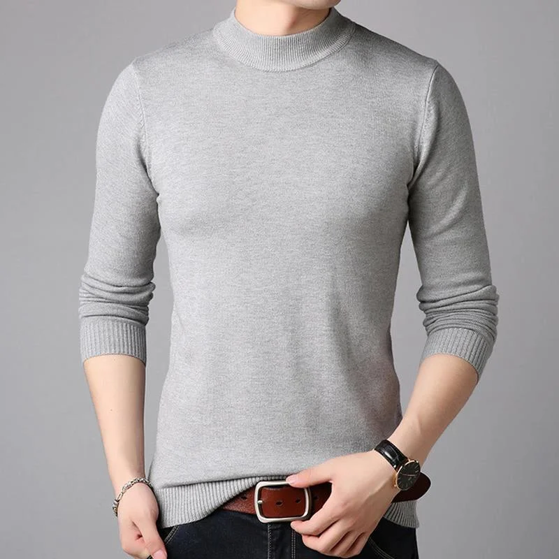 Full Sleeve Pull Homme Solid Color Pullover Sweater Men's TopsMen Cashmere Sweaters
Full Sleeve Pull Homme Solid Color Pullover Sweater Men's TopsMen Cashmere Sweaters