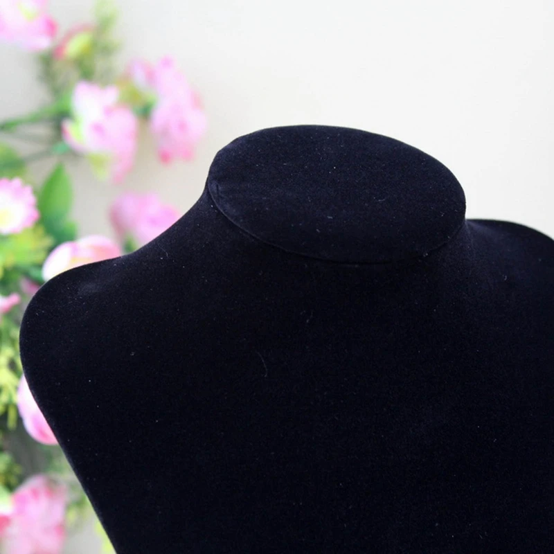 Black Mannequin Necklace Jewelry Pendant Display Stand Holder Show Supplies
Black Mannequin Necklace Jewelry Pendant Display Stand Holder Show Supplies