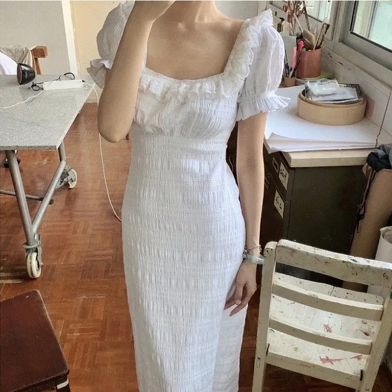 VICONE 2021 Новое летнее хлопковое кружевное платье с квадратным воротником Zhixun, белое платье в стиле ретро во французском стиле
VICONE 2021 Новое летнее хлопковое кружевное платье с квадратным воротником Zhixun, белое платье в стиле ретро во французском стиле