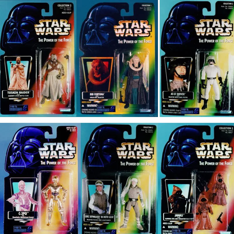 Экшн-фигурки Hasbro Звездные войны строительные фигурки модель Power of the Force коллекция