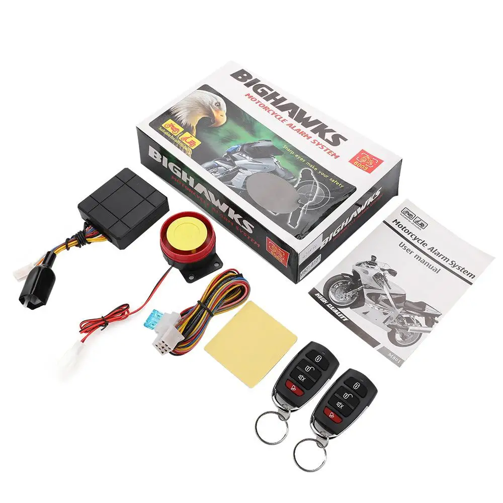 DC12V 2PCS Motorcycle Alarm Security System one-way Remote Control NEW Burglaralarm Scooter Anti-Theft Lock Theft Protection
DC12V 2PCS Motorcycle Alarm Security System one-way Remote Control NEW Burglaralarm Scooter Anti-Theft Lock Theft Protection