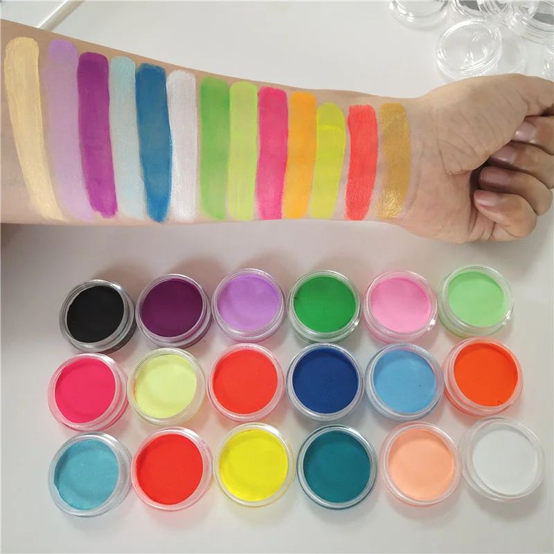 3g Face Paint Fluorescence Pearlescent Matte Children Can Be Painted with Water-Soluble Single Color
3g Face Paint Fluorescence Pearlescent Matte Children Can Be Painted with Water-Soluble Single Color