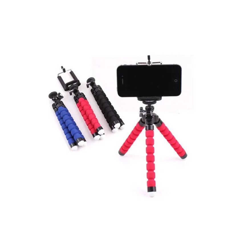 Mini Flexible Sponge Octopus Tripod With Bluetooth Shutter Remote Mobile Phone Smartphone Tripod For iPhone Gopro Camera
Mini Flexible Sponge Octopus Tripod With Bluetooth Shutter Remote Mobile Phone Smartphone Tripod For iPhone Gopro Camera