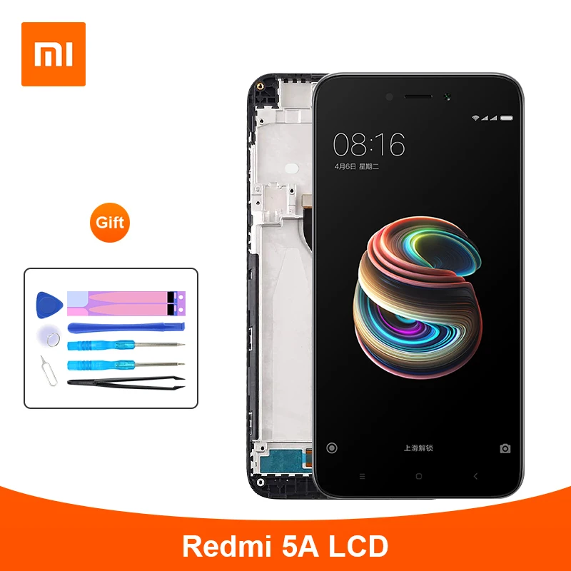 Оригинальный ЖК дисплей для Xiaomi Redmi 5A сенсорный экран 5 0 дюйма дигитайзер с