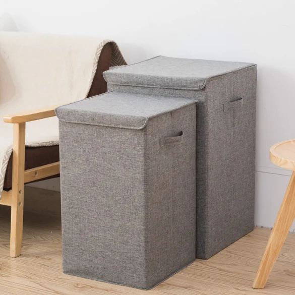 Dirty Clothes Storage Basket Cotton Linen Collapsible Hamper Large Storage Waterproof Laundry Bucket Bathroom Storage Basket
Dirty Clothes Storage Basket Cotton Linen Collapsible Hamper Large Storage Waterproof Laundry Bucket Bathroom Storage Basket