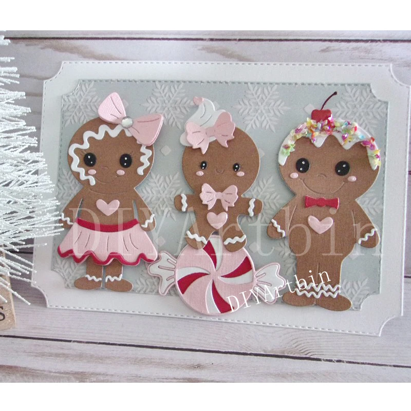 5pcs Gingerbread Cutting Dies Stencil Craft for DIY Christmas Scrapbooking Cut Dies Embossing Paper Birthday
5pcs Gingerbread Cutting Dies Stencil Craft for DIY Christmas Scrapbooking Cut Dies Embossing Paper Birthday