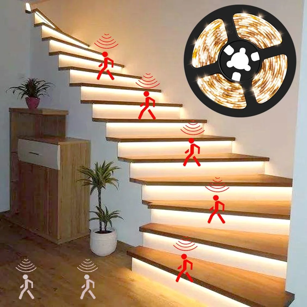 Led Strip Light Usb 2835 Smd Dc 5v Flexible Led Strip Light Infrared Sensor Waterproof Led Strip Light for Wardrobe Staircase
Led Strip Light Usb 2835 Smd Dc 5v Flexible Led Strip Light Infrared Sensor Waterproof Led Strip Light for Wardrobe Staircase