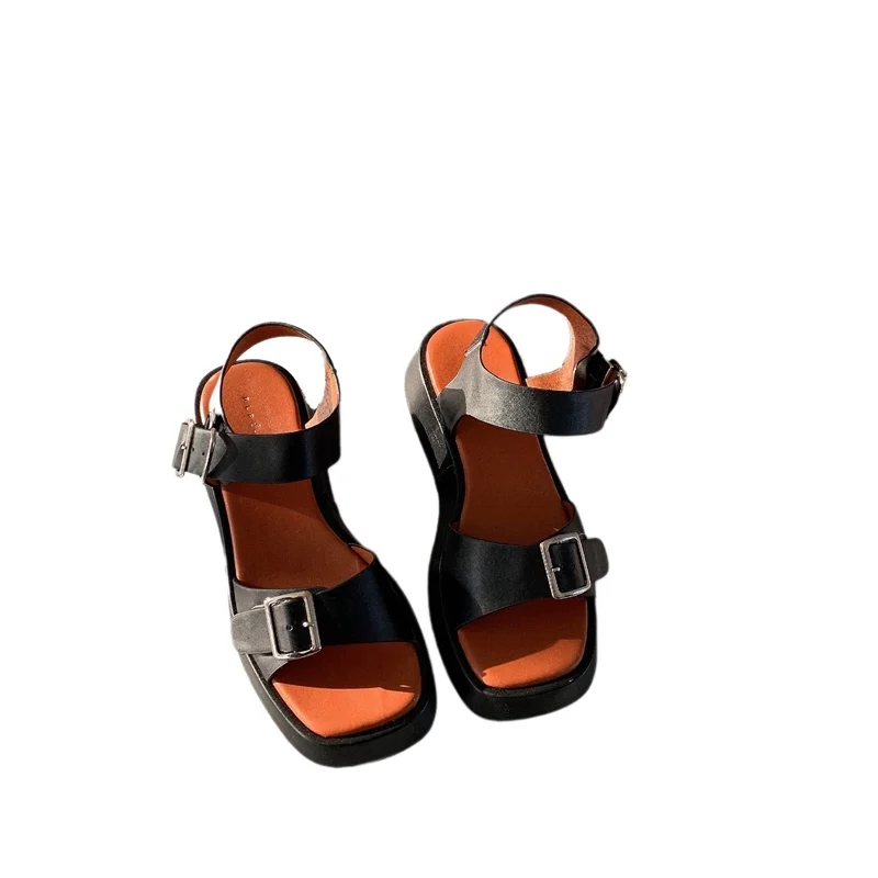 Female Sandal Fashion Womens Shoes 2021 Yellow Clogs With Heel All-Match Girls Luxury Low Summer Beige Comfort Flat Thick New Sc
Female Sandal Fashion Womens Shoes 2021 Yellow Clogs With Heel All-Match Girls Luxury Low Summer Beige Comfort Flat Thick New Sc
