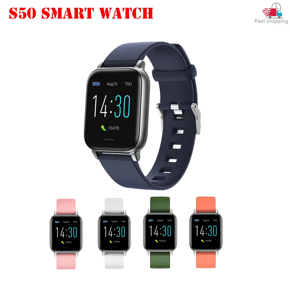 2021 New S50 1.3inch Smart Watch Men Heart Rate Fitness Tracker Blood Pressure Monitoring Waterproof Smartwatch for Android IOS
2021 New S50 1.3inch Smart Watch Men Heart Rate Fitness Tracker Blood Pressure Monitoring Waterproof Smartwatch for Android IOS