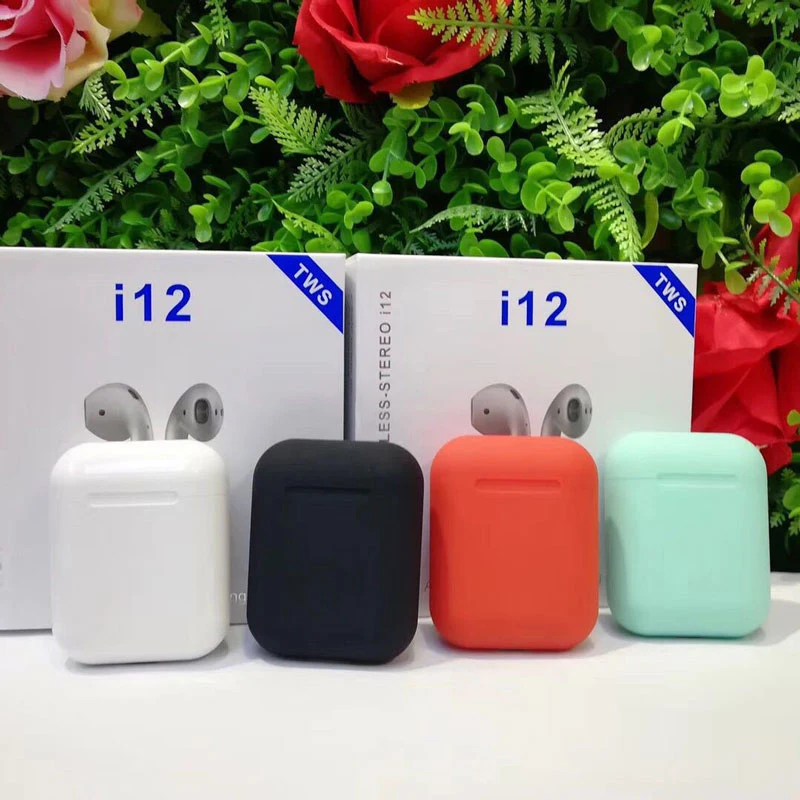 I12 TWS Bluetooth наушники 5 0 мини беспроводные спортивные с громкой связью беспроводная
